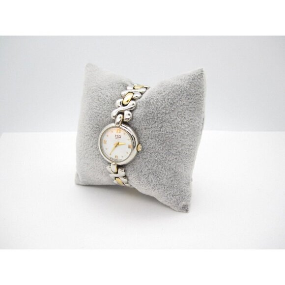 Women's ESQ Swiss Quartz WR Analog 24mm Dial Causal Round Watch (F922) - Picture 4 of 10